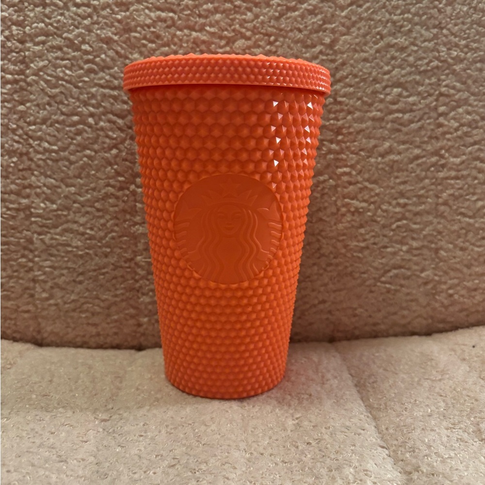 Starbucks Vibrant Orange Studded Tumbler